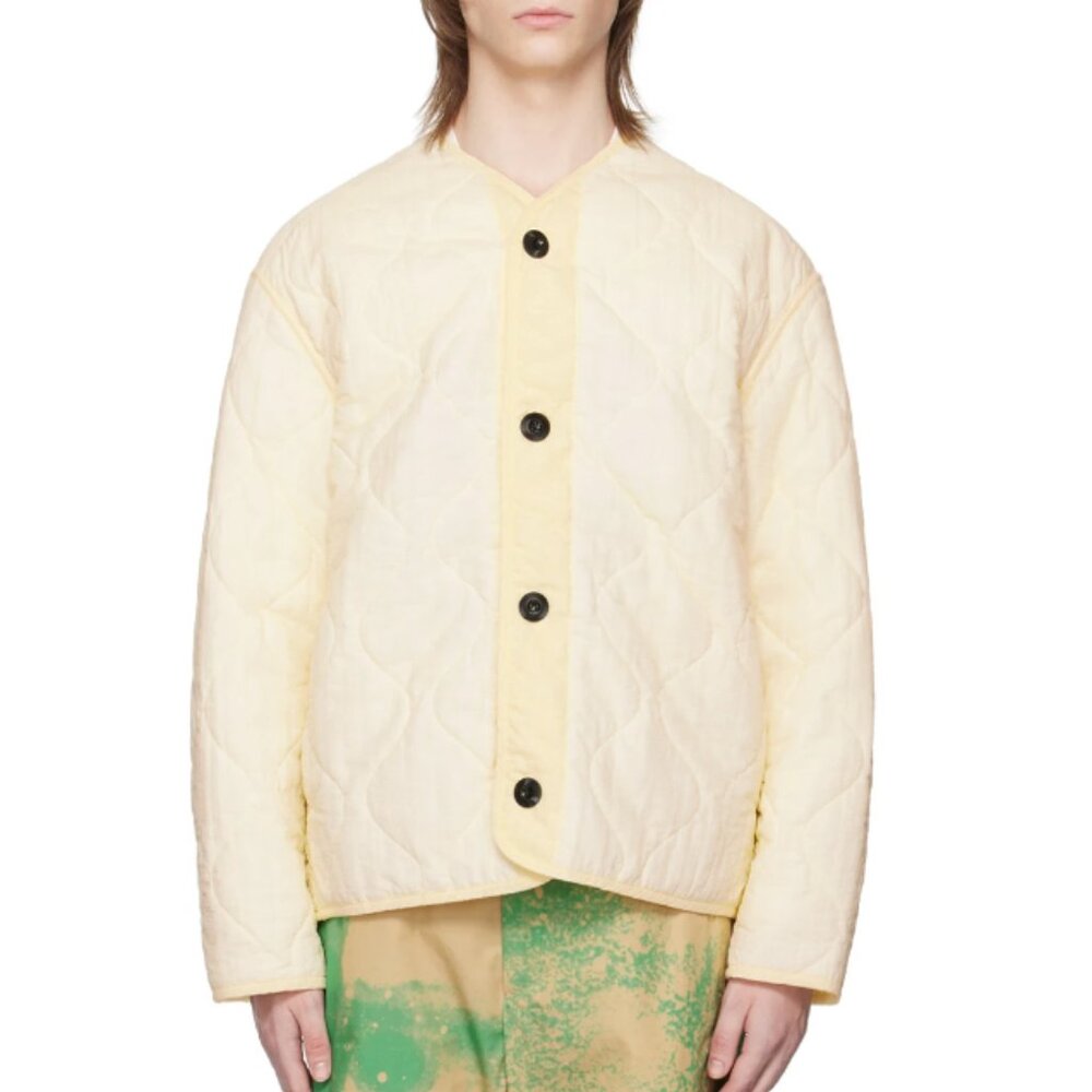 BNWT SS23 OAMC OFF-WHITE QUILTED JACKET S & M & XL